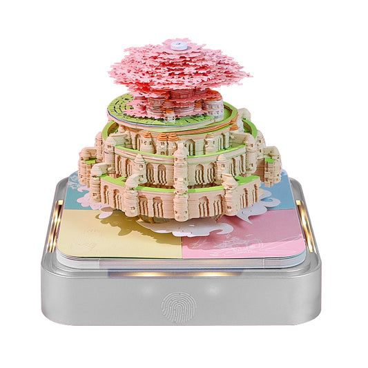 3D Flower Villa Panoramic Calendar 2025