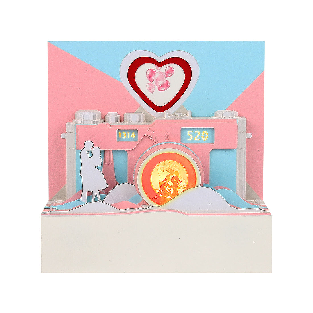 3D Capture The Love Memo Pad